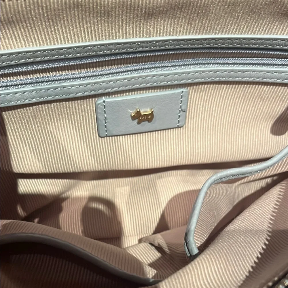 Radley London Blue Leather Tote Bag - Picture 6 of 8